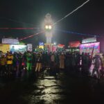 Polresta Bandar Lampung dan Ojol Gelar Doa Bersama untuk Affan Kurniawan di Tugu Adipur